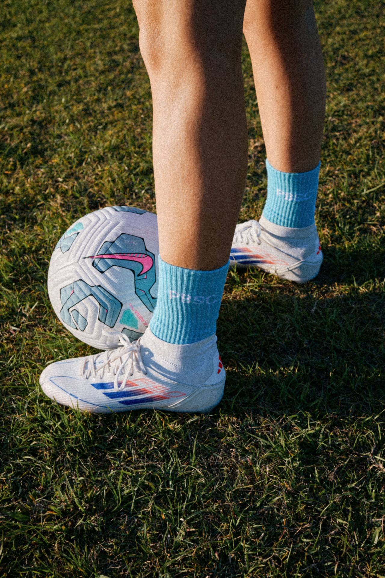 Custom Kaizen Athletic sock build worn on field or court