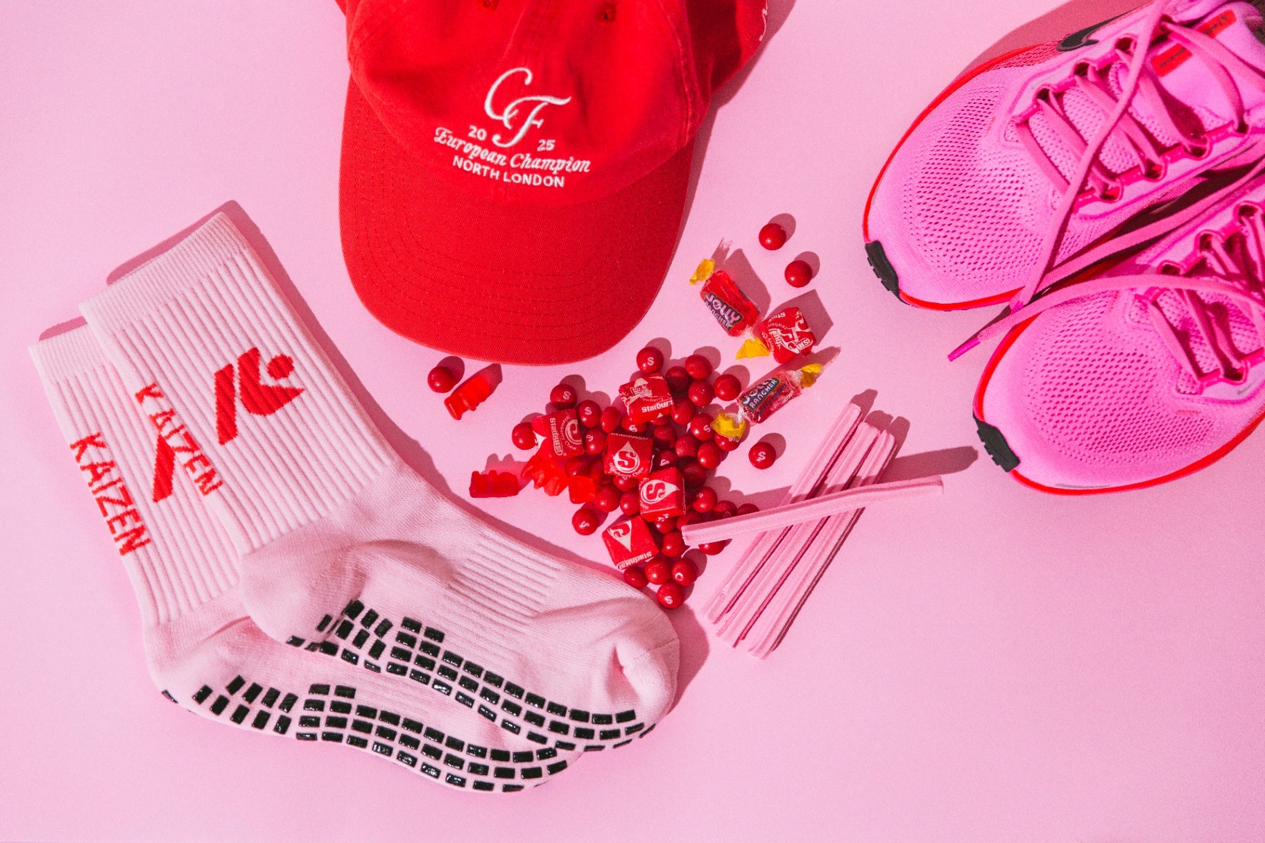 Kaizen Classic Candy Pink — flat lay
